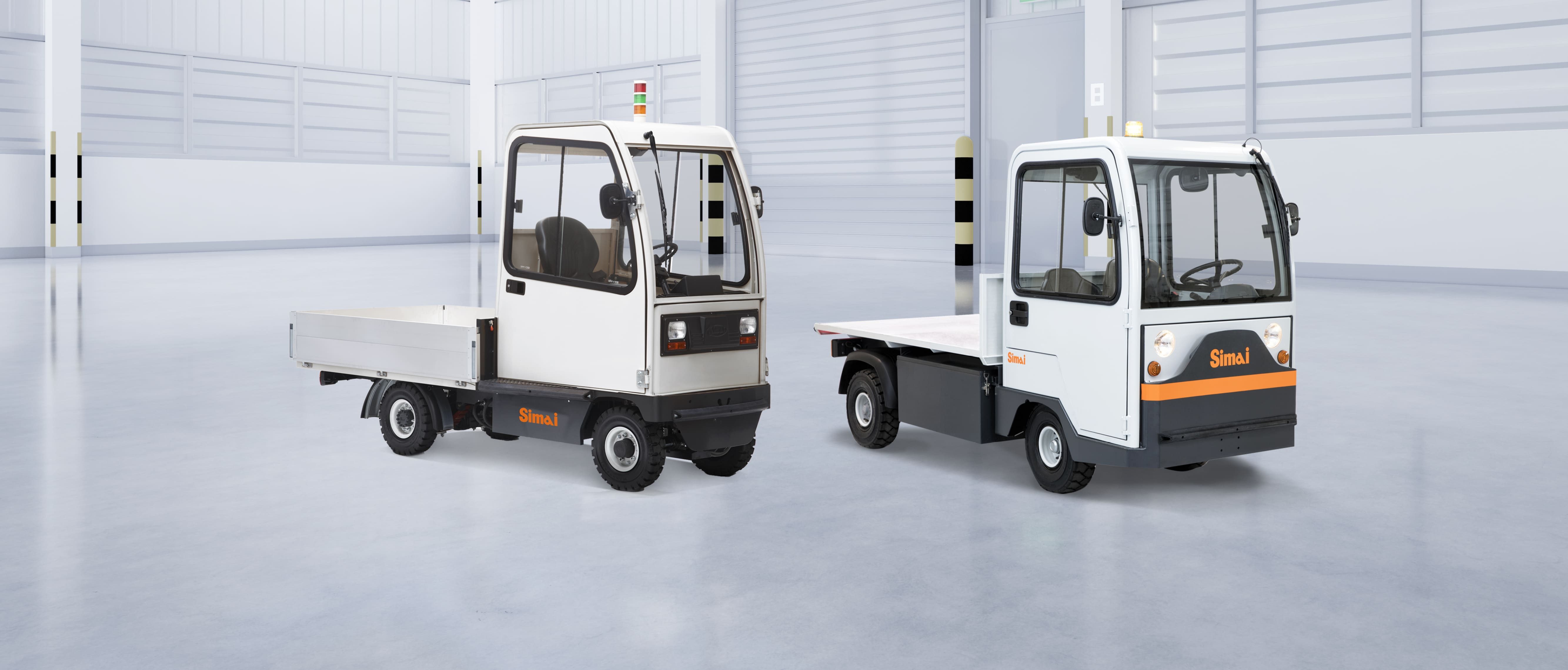 Simai Europe S Widest Range Of Electric Tow Tractors And Platform Trucks